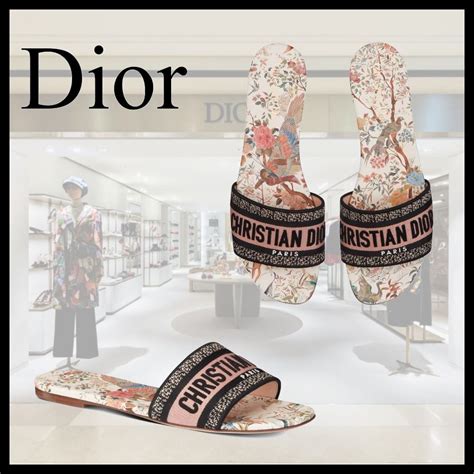 dior d way sandal|Dior dway slides outfit.